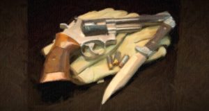 Молодой человек попытался застрелить и зарезать соперника-разлучника