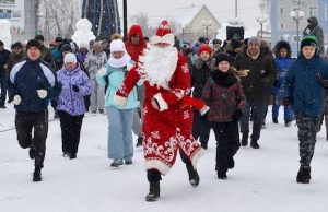 В Майме прошла «Здоровая пробежка»