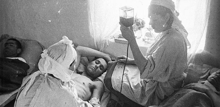 Вылечила несколько тысяч красноармейцев