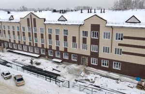 В Майме завершается строительство районной больницы