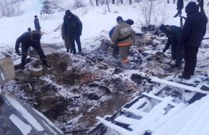 После пожара на пасеке обнаружены останки нескольких человек