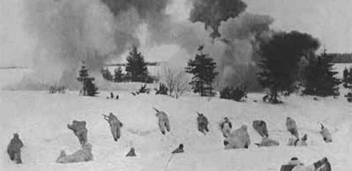 Отличился при окружении фашистов под Демянском