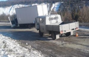 Два человека получили травмы в результате столкновений автомобилей
