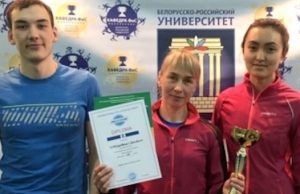 Сборная ГАГУ стала серебряным призером I этапа Кубка мира по зимнему полиатлону