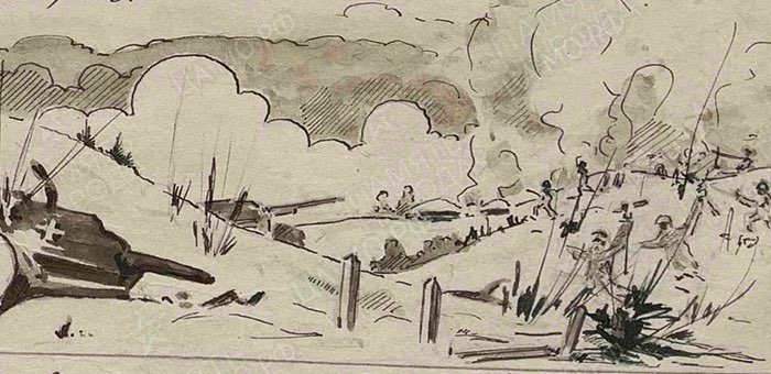 Минометчик Кымысов подавил в бою две огневые точки противника