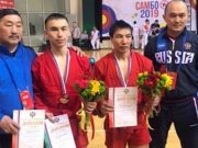 Два алтайских спортсмена стали чемпионами России по боевому самбо