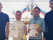 Сборная ГАГУ стала бронзовым призером финала Кубка мира по зимнему полиатлону