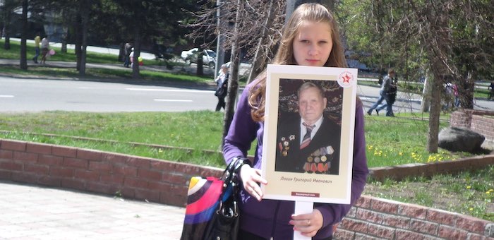 Ежегодно — в колонне Бессмертного Полка…
