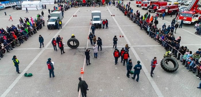 «Ростелеком» помог организовать онлайн-трансляцию пожарного кроссфита из Республики Алтай