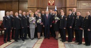 Полицейские-герои из Республики Алтай получили медали «За смелость во имя спасения»