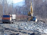 На острове Пихтовом завершено берегоукрепление
