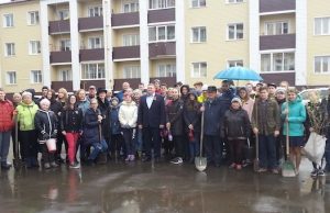 В Майме прошел День древонасаждений