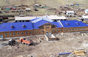 Школу в Паспарте достроят к началу учебного года
