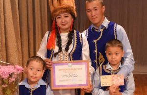 Семья из Улаганского района стала победителем конкурса «Вера. Надежда. Любовь»