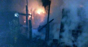 В Усть-Семе на пожаре погиб пенсионер