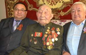 В Онгудайском районе поздравили ветеранов войны