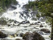 Маршрут на водоскат Учар закрыт в связи с паводком Маршрут на водоскат Учар закрыт в связи с паводком