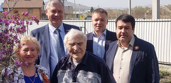 Майминских ветеранов поздравили с Днем Победы