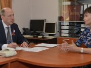 Олег Хорохордин провел первый прием граждан