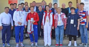 Олимпийские чемпионы пообщались с жителями Онгудая
