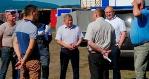 Спикер Госсобрания провел совещание на стройплощадке солнечной электростанции в Амуре