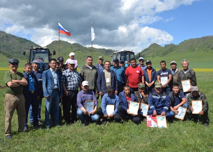 В Онгудайском районе прошел конкурс пахарей