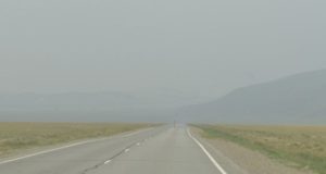 Дым от сибирских лесных пожаров дошел до Монголии