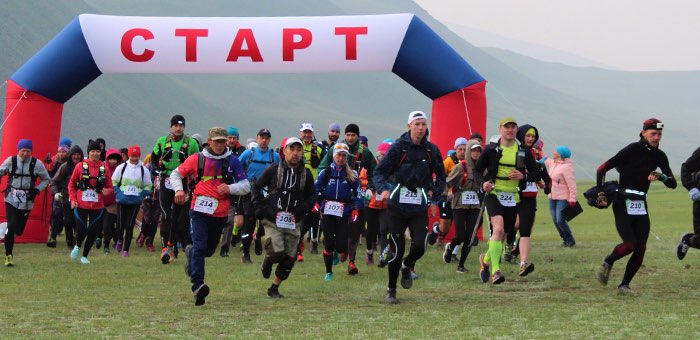 В Сайлюгемском парке впервые состоялся чемпионат по горному бегу