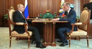 Президент Владимир Путин встретился с Олегом Хорохординым Президент Владимир Путин встретился с Олегом Хорохординым