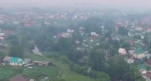 На Алтае местами сохраняется дымка, опасности по-прежнему нет На Алтае местами сохраняется дымка, опасности по-прежнему нет