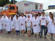 Автопоезд «Здоровье» отправился в Усть-Коксинский и Усть-Канский районы