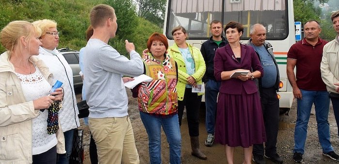 Ольга Сафронова встретилась с жителями Бочкаревки для решения их проблем