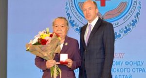 Роза Пустогачева награждена орденом «Тан Чолмон»