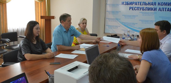 Ромашкин и Софронов сдали в избирком подписные листы