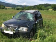 На дороге Горно-Алтайск – Чоя перевернулась Honda CR-V, пассажирка погибла