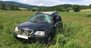 На дороге Горно-Алтайск – Чоя перевернулась Honda CR-V, пассажирка погибла