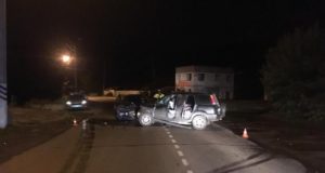 Пьяный водитель ночью в Горно-Алтайске врезался во встречную машину Пьяный водитель ночью в Горно-Алтайске врезался во встречную машину