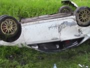 Honda Accord перевернулась на Чуйском тракте в Шебалинском районе
