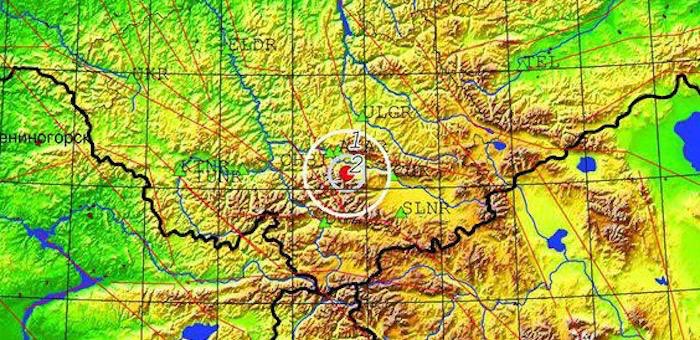 Небольшое землетрясение произошло возле Кызыл-Таша