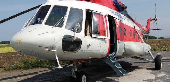 Новорожденную девочку из Горного Алтая доставили в кемеровскую клинику на вертолете