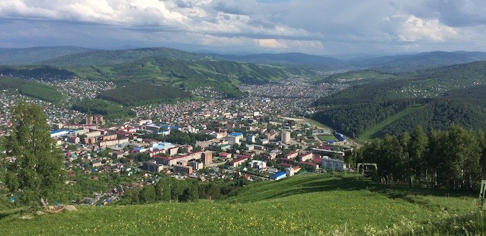 В Горно-Алтайске началось строительство панорамного парка «Гора Туугая»
