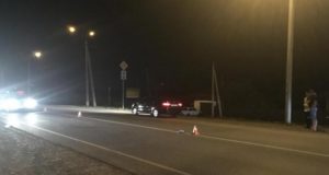 Нетрезвый горожанин угодил ночью под колеса автомобиля Нетрезвый горожанин угодил ночью под колеса автомобиля