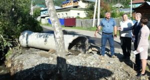 Власти держат на контроле ликвидацию подтопления домов в Партизанском логу Власти держат на контроле ликвидацию подтопления домов в Партизанском логу