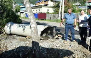 Власти держат на контроле ликвидацию подтопления домов в Партизанском логу