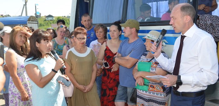 Олег Хорохордин встретился с жителями нескольких микрорайонов Горно-Алтайска