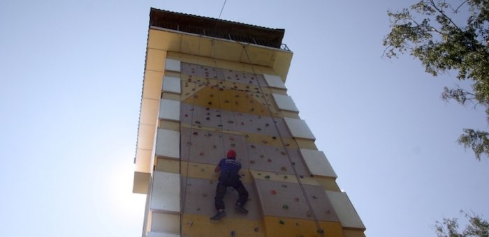 В Республике Алтай построили самый высокий скалодром в Сибири