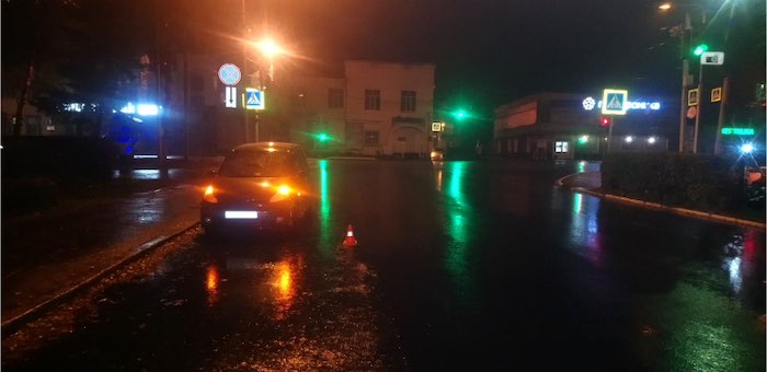 В Горно-Алтайске «Тойота» сбила на «зебре» пешехода