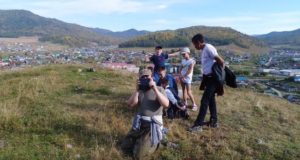 Шебалинские подростки учатся управлять квадрокоптером