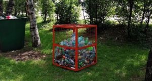 Контейнеры для пластика появляются во дворах многоквартирных домов Горно-Алтайска