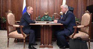 Директор медико-биологического агентства России рассказал президенту о разведении кабарги на Алтае Директор медико-биологического агентства России рассказал президенту о разведении кабарги на Алтае